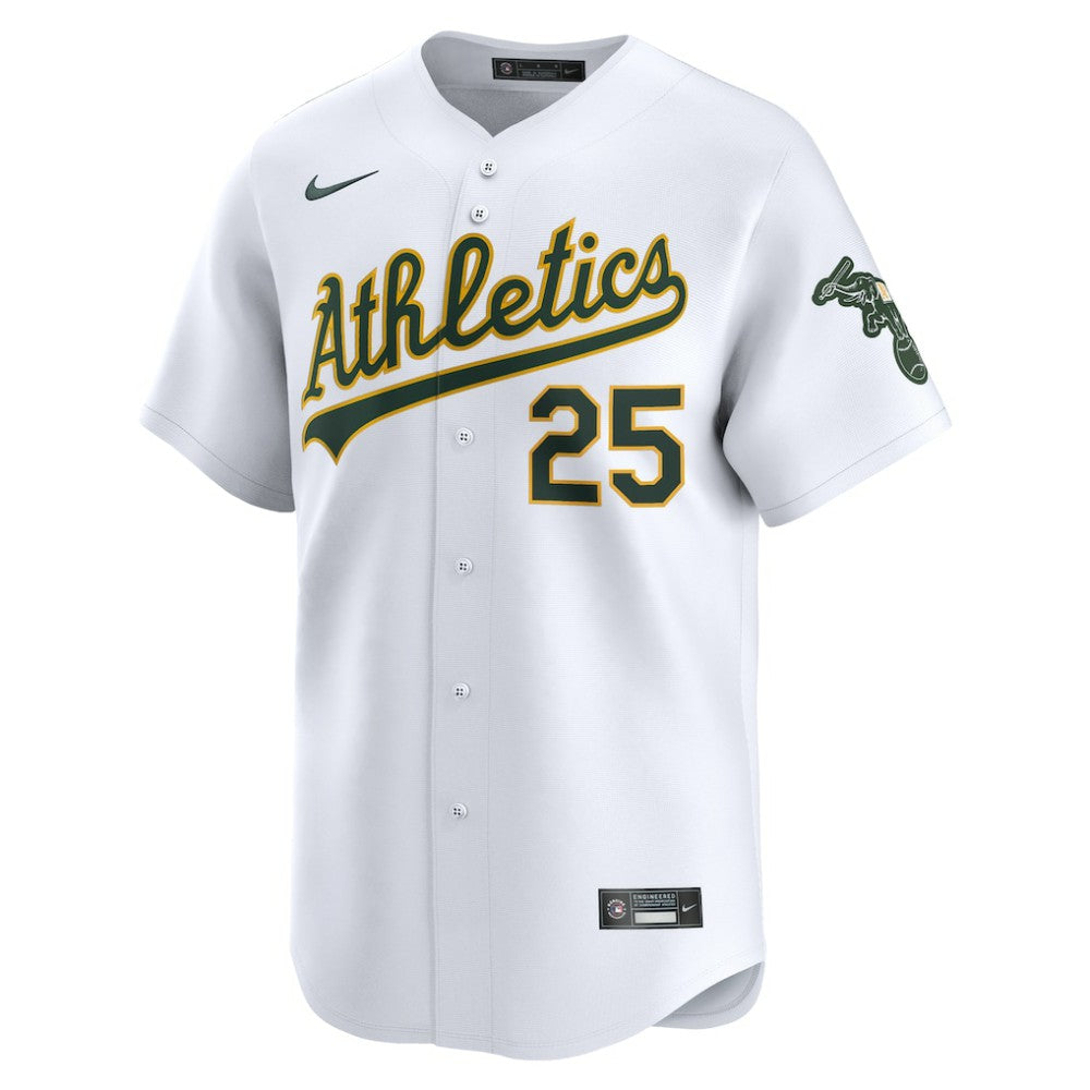 Brent Rooker Athletics Home Limited Player Jersey - White | Nike