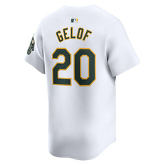 Zack Gelof Athletics Home Limited Player Jersey - White | Nike