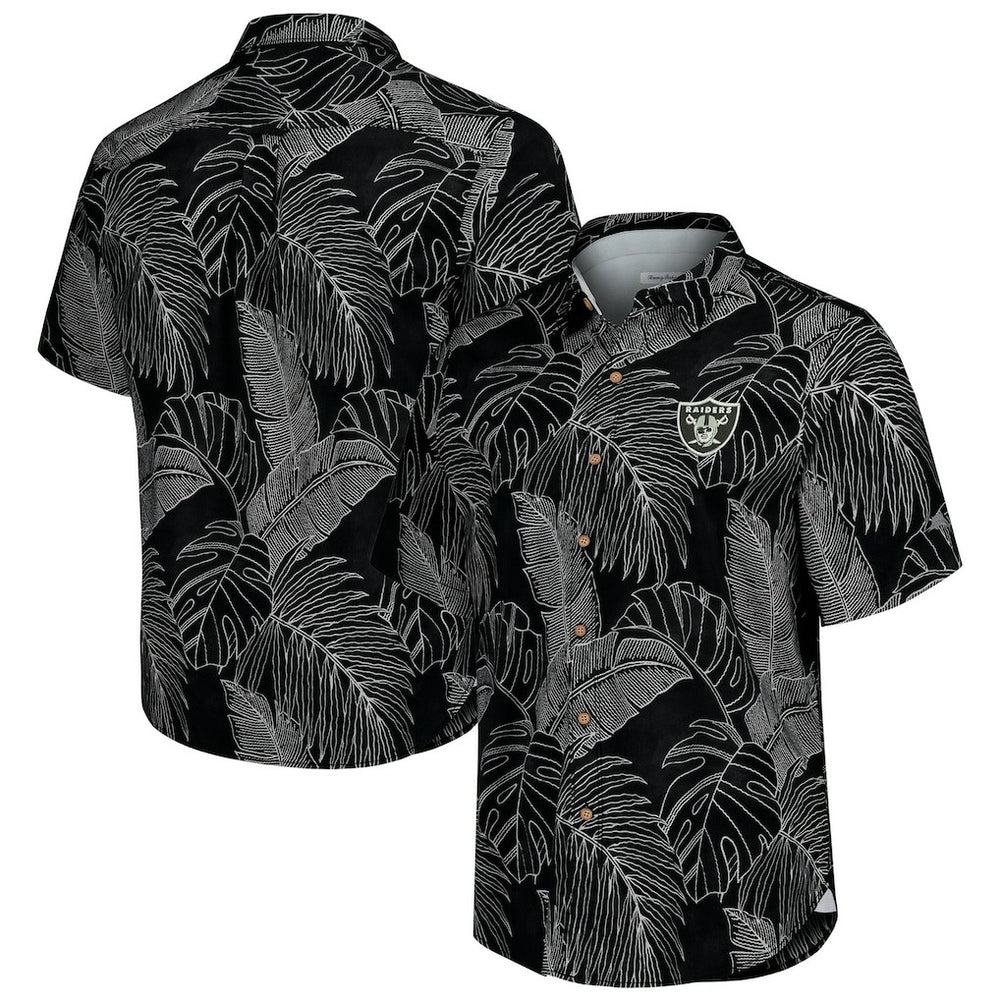 NFL Las Vegas Raiders Sport Vine Line Button-Down Shirt