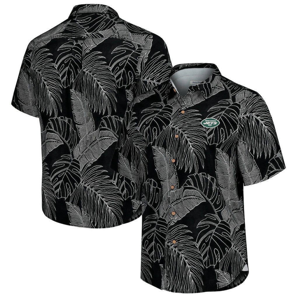 NFL New York Jets Sport Vine Line Button-Down Shirt