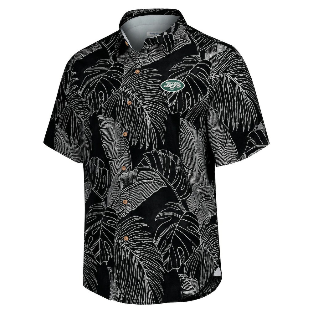 NFL New York Jets Sport Vine Line Button-Down Shirt