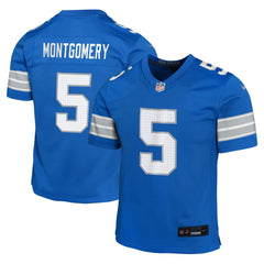 NFL Detroit Lions David Montgomery  Youth Game Jersey