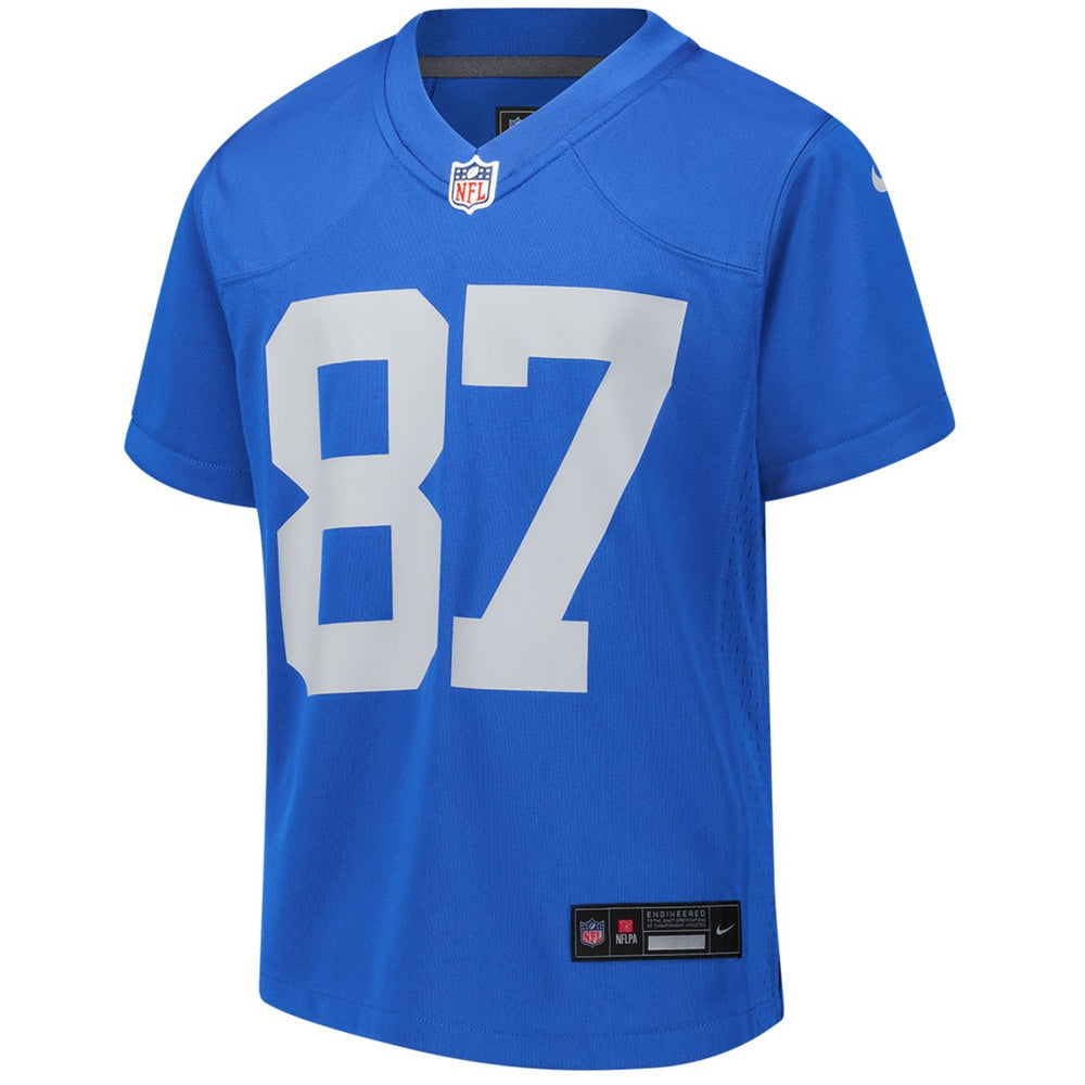 NFL Detroit Lions Sam LaPorta  Youth Game Jersey