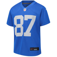 NFL Detroit Lions Sam LaPorta  Youth Game Jersey