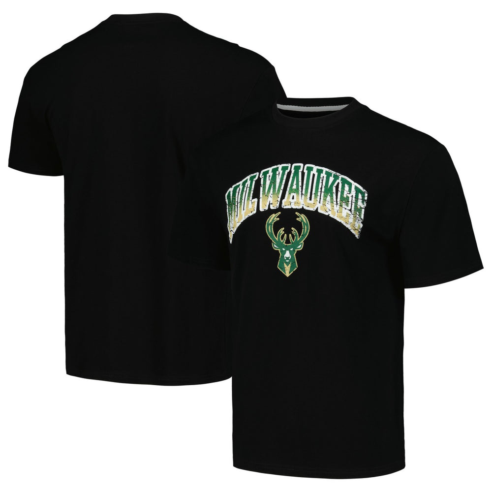 Milwaukee Bucks Stadium Essentials Unisex Terrace T-Shirt - Black sale