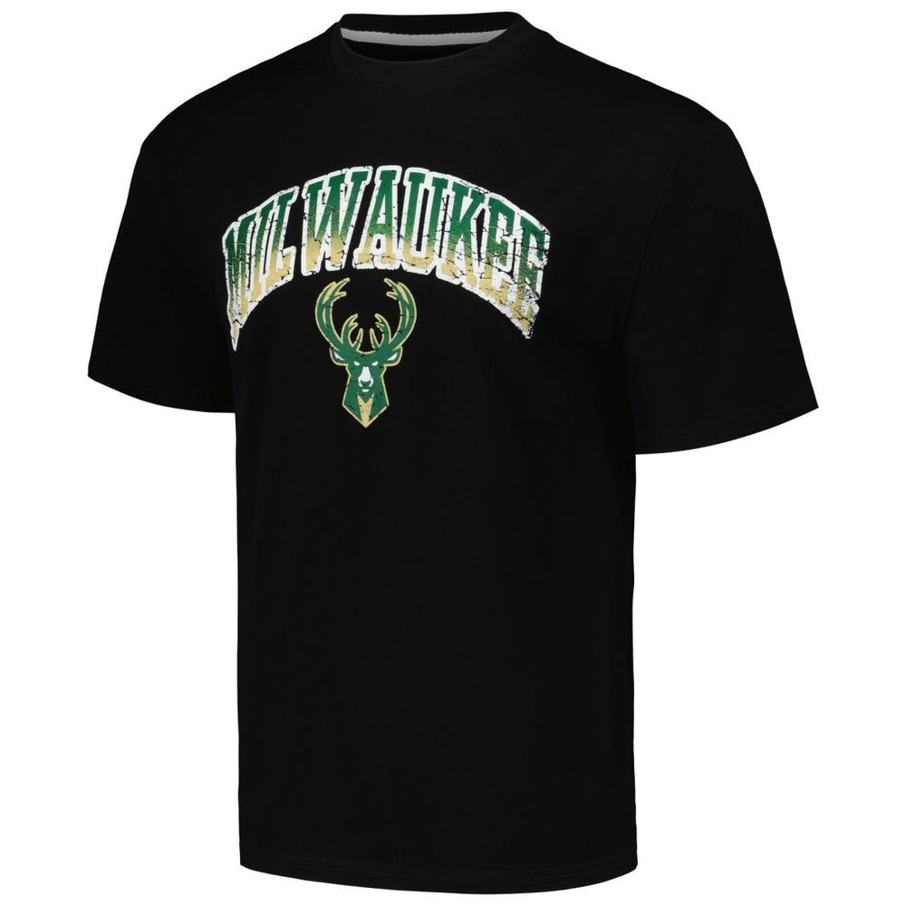 Milwaukee Bucks Stadium Essentials Unisex Terrace T-Shirt - Black sale