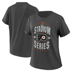 Philadelphia Flyers WEAR by Erin Andrews Women's 2024 NHL Stadium Series Boyfriend T-Shirt
