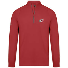 Carolina Hurricanes Levelwear Theory Insignia Core Quarter-Zip Pullover Top