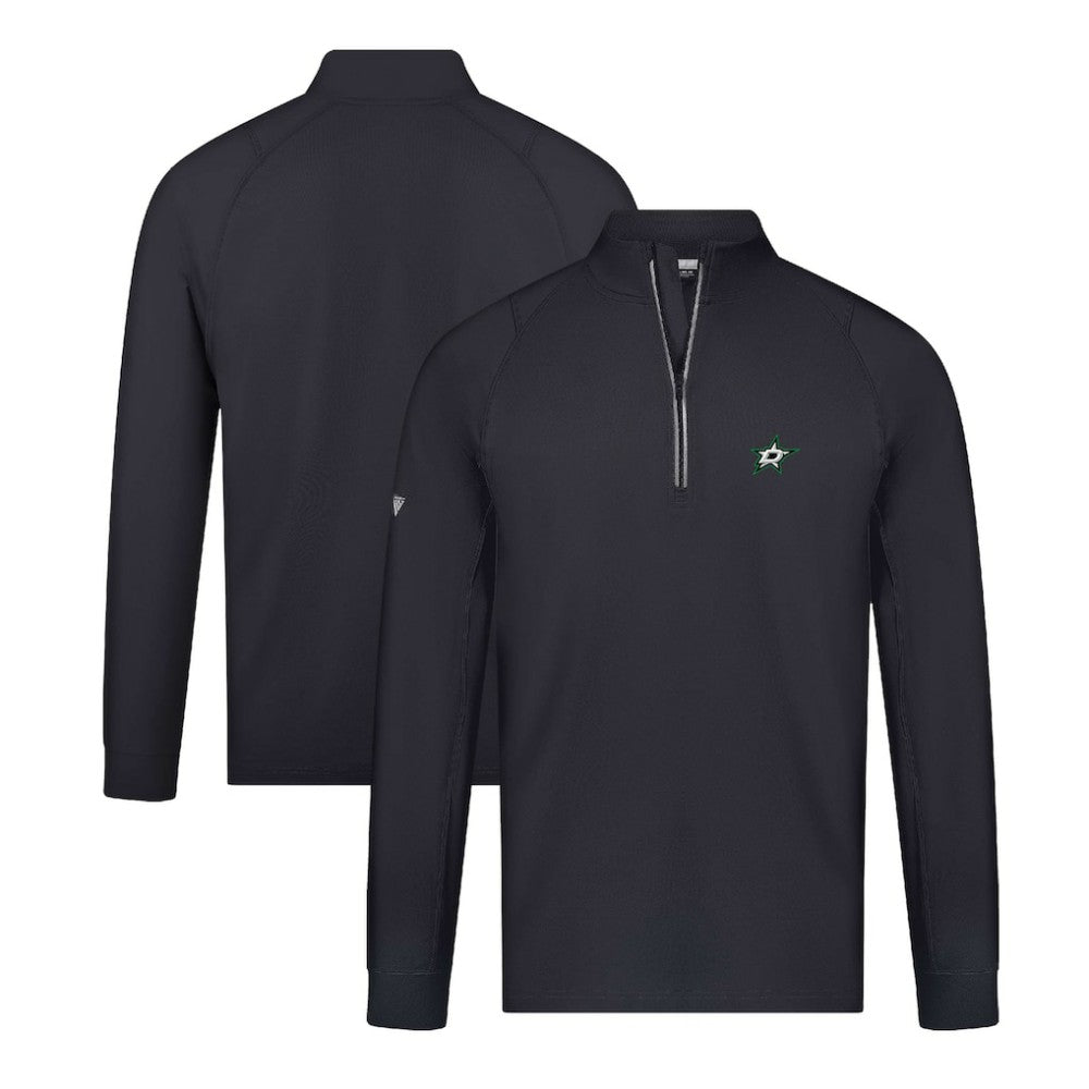 Dallas Stars Levelwear Theory Insignia Core Quarter-Zip Pullover Top