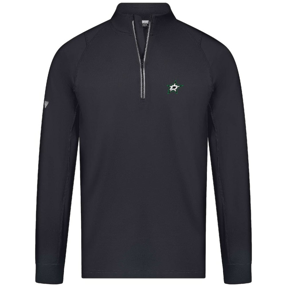 Dallas Stars Levelwear Theory Insignia Core Quarter-Zip Pullover Top