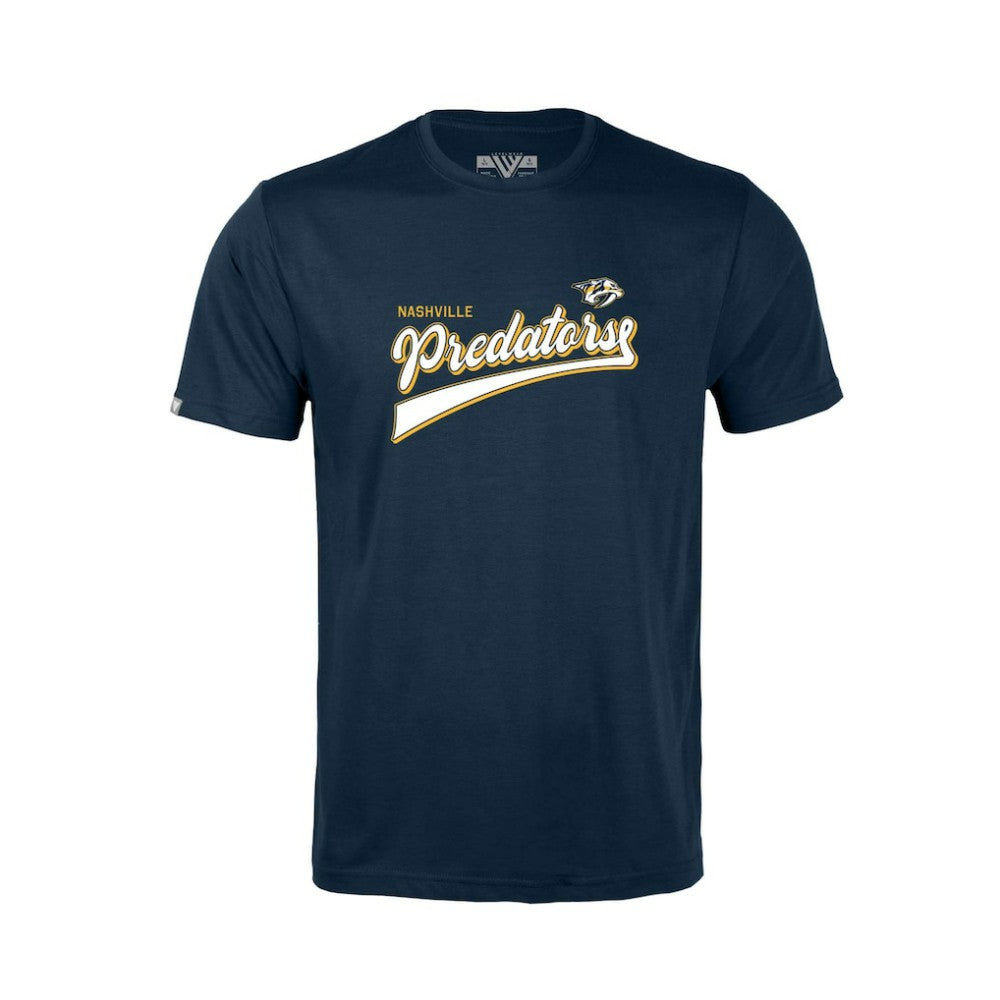 Nashville Predators Levelwear Youth Little Richmond Retro Script T-Shirt