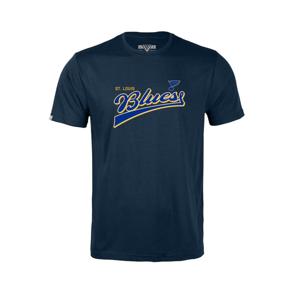 St. Louis Blues Levelwear Youth Little Richmond Retro Script T-Shirt