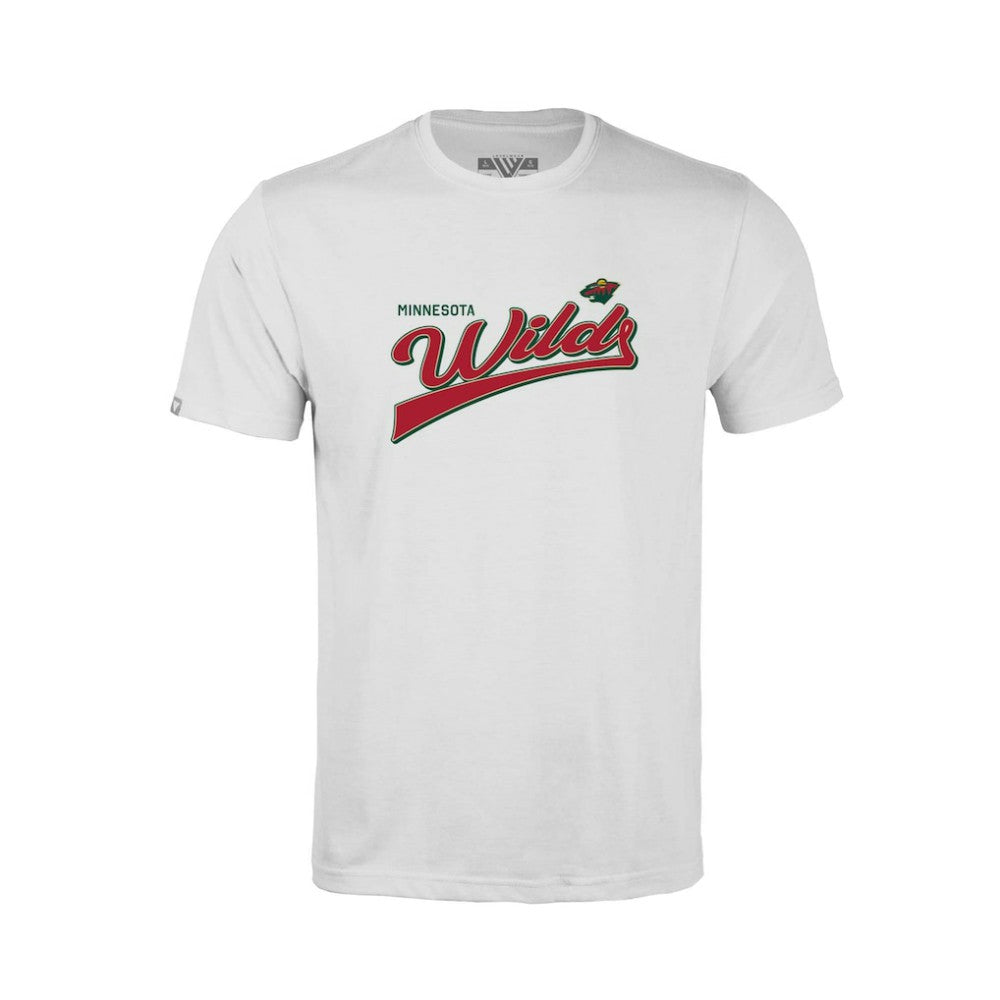 Minnesota Wild Levelwear Youth Little Richmond Retro Script T-Shirt