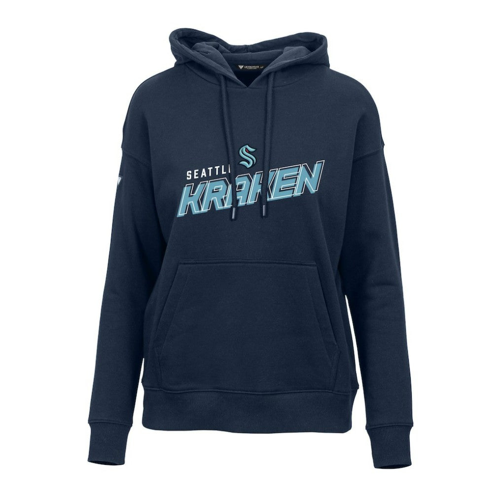 Seattle Kraken Levelwear Women's Adorn Premier 2.0 Fleece Pullover Hoodie