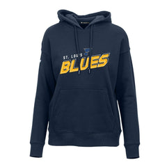 St. Louis Blues Levelwear Women's Adorn Premier 2.0 Fleece Pullover Hoodie