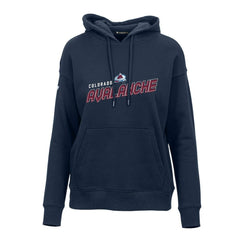 Colorado Avalanche Levelwear Women's Adorn Premier 2.0 Fleece Pullover Hoodie