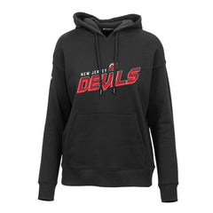 New Jersey Devils Levelwear Women's Adorn Premier 2.0 Fleece Pullover Hoodie