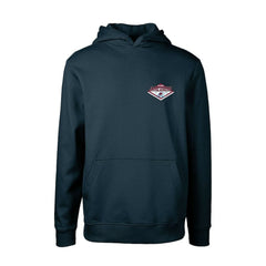 Colorado Avalanche Levelwear Youth Podium Club Patch 2.0 Fleece Pullover Hoodie