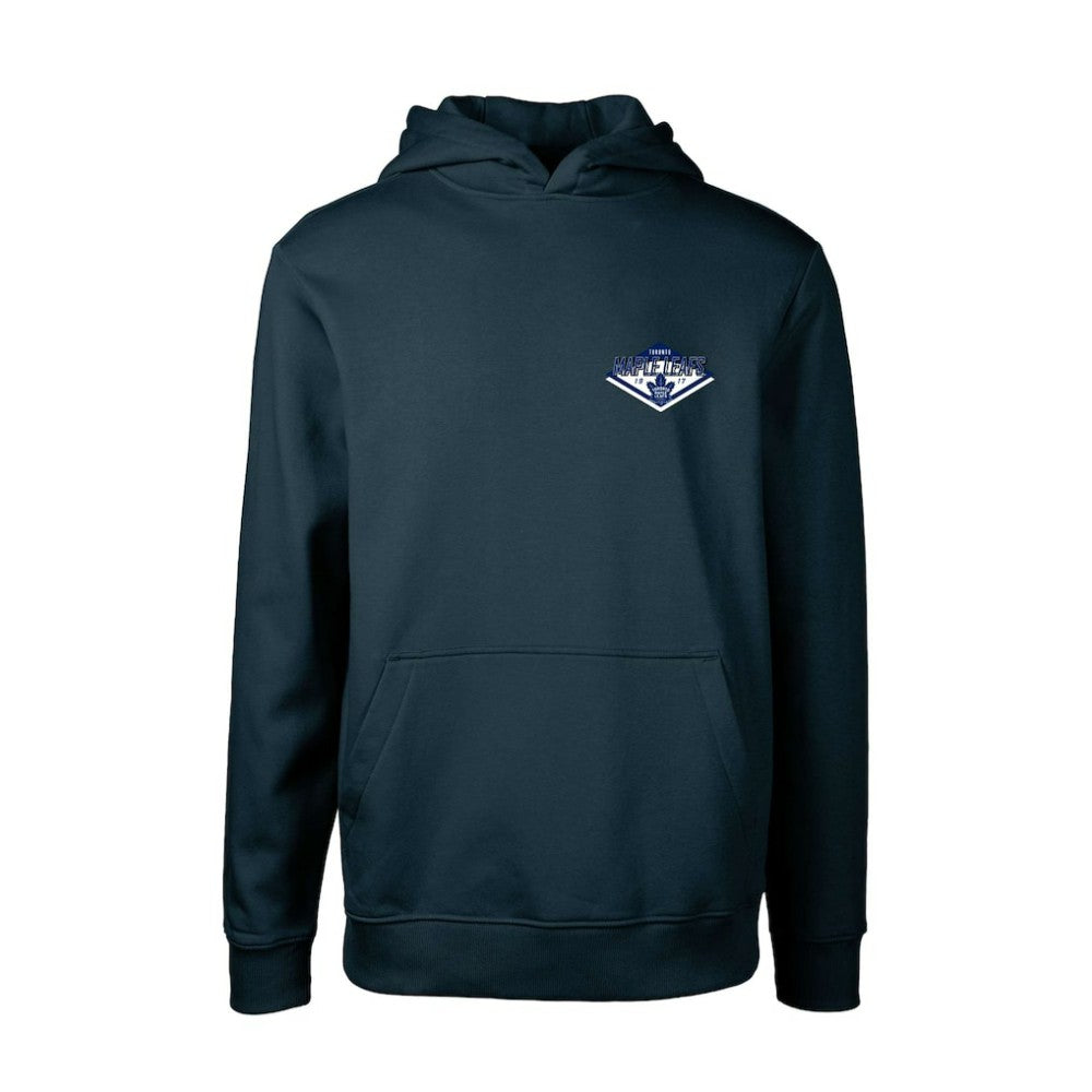 Toronto Maple Leafs Levelwear Youth Podium Club Patch 2.0 Fleece Pullover Hoodie