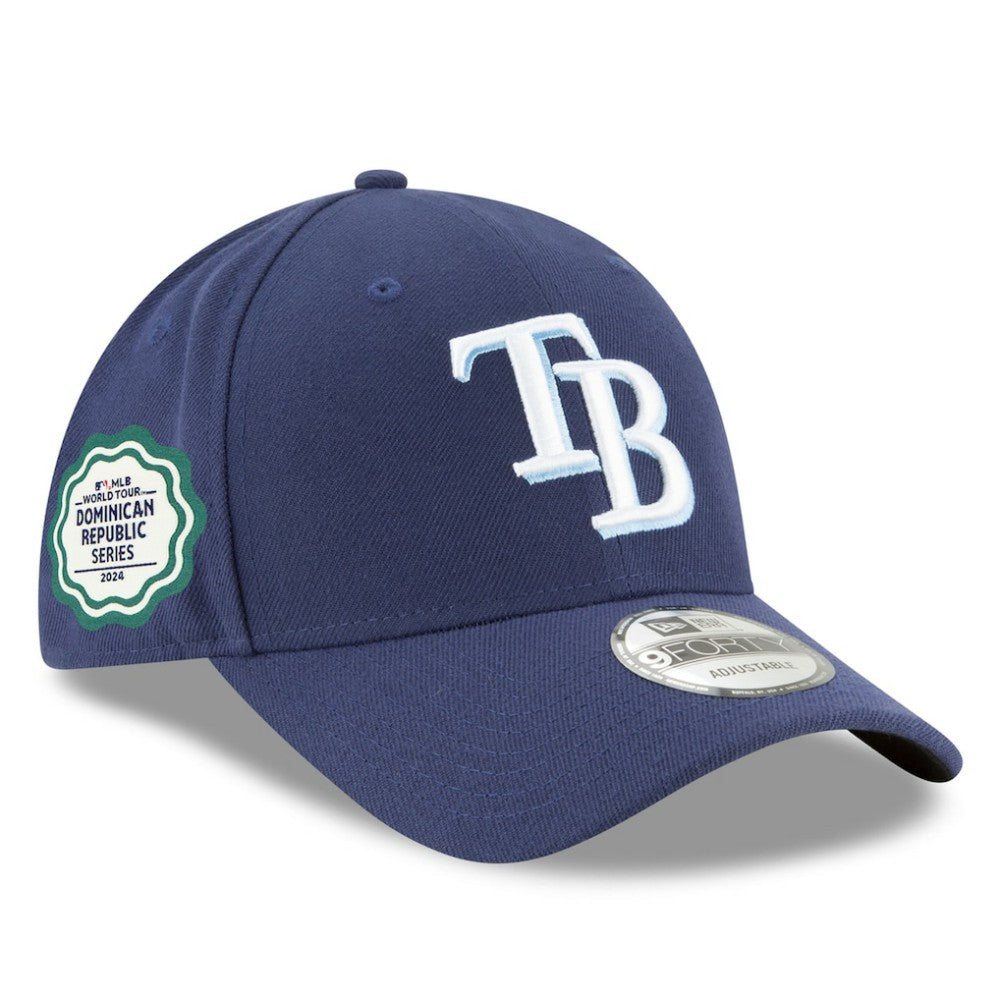 Tampa Bay Rays 2024 MLB World Tour: Dominican Republic Series 9FORTY Adjustable Hat - Navy | New Era