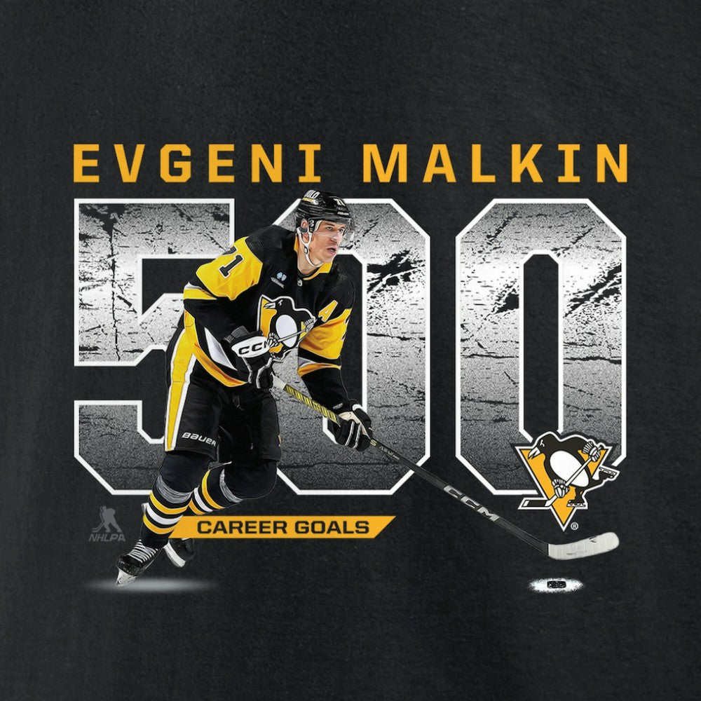 Evgeni Malkin Pittsburgh Penguins 500 Goals T-Shirt