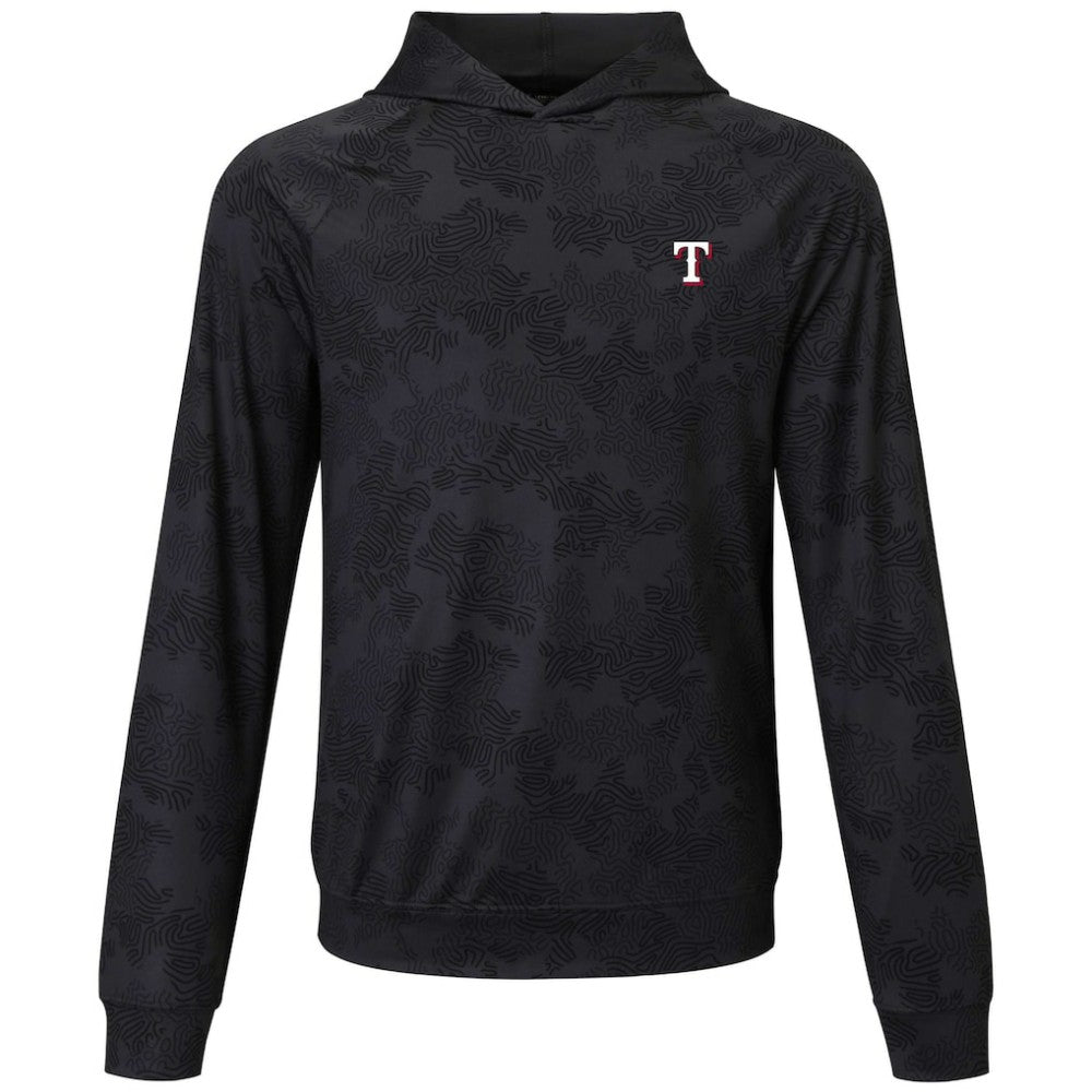Texas Rangers Levelwear Blender Insignia Hoodie - Charcoal