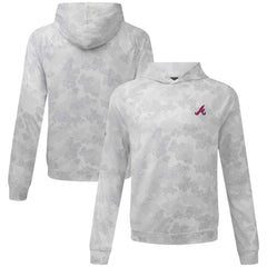 Atlanta Braves Levelwear Blender Insignia Hoodie - White