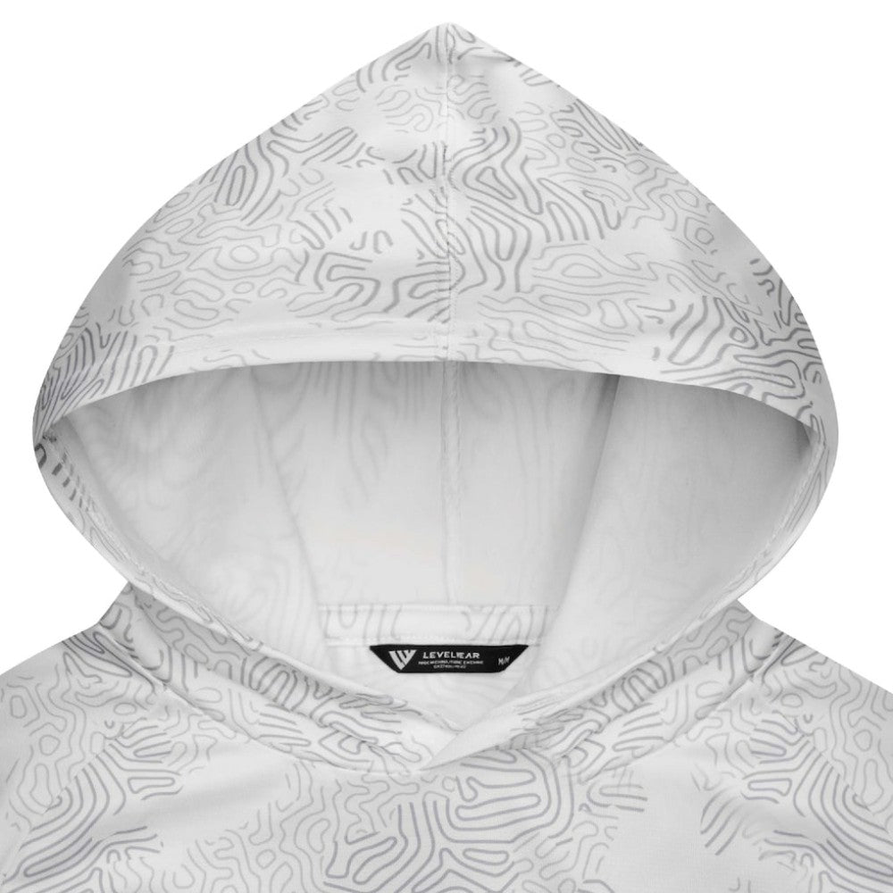 Atlanta Braves Levelwear Blender Insignia Hoodie - White