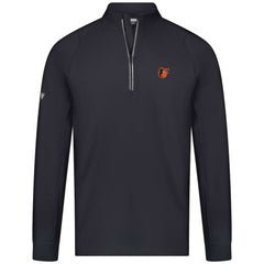 Baltimore Orioles Levelwear Theory Insignia Quarter-Zip Pullover - Black