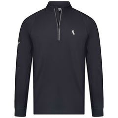 Chicago White Sox Levelwear Theory Insignia Quarter-Zip Pullover - Black