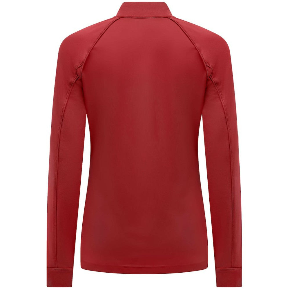 Philadelphia Phillies Levelwear Women's Kinetic Insignia Quarter-Zip Pullover - Red