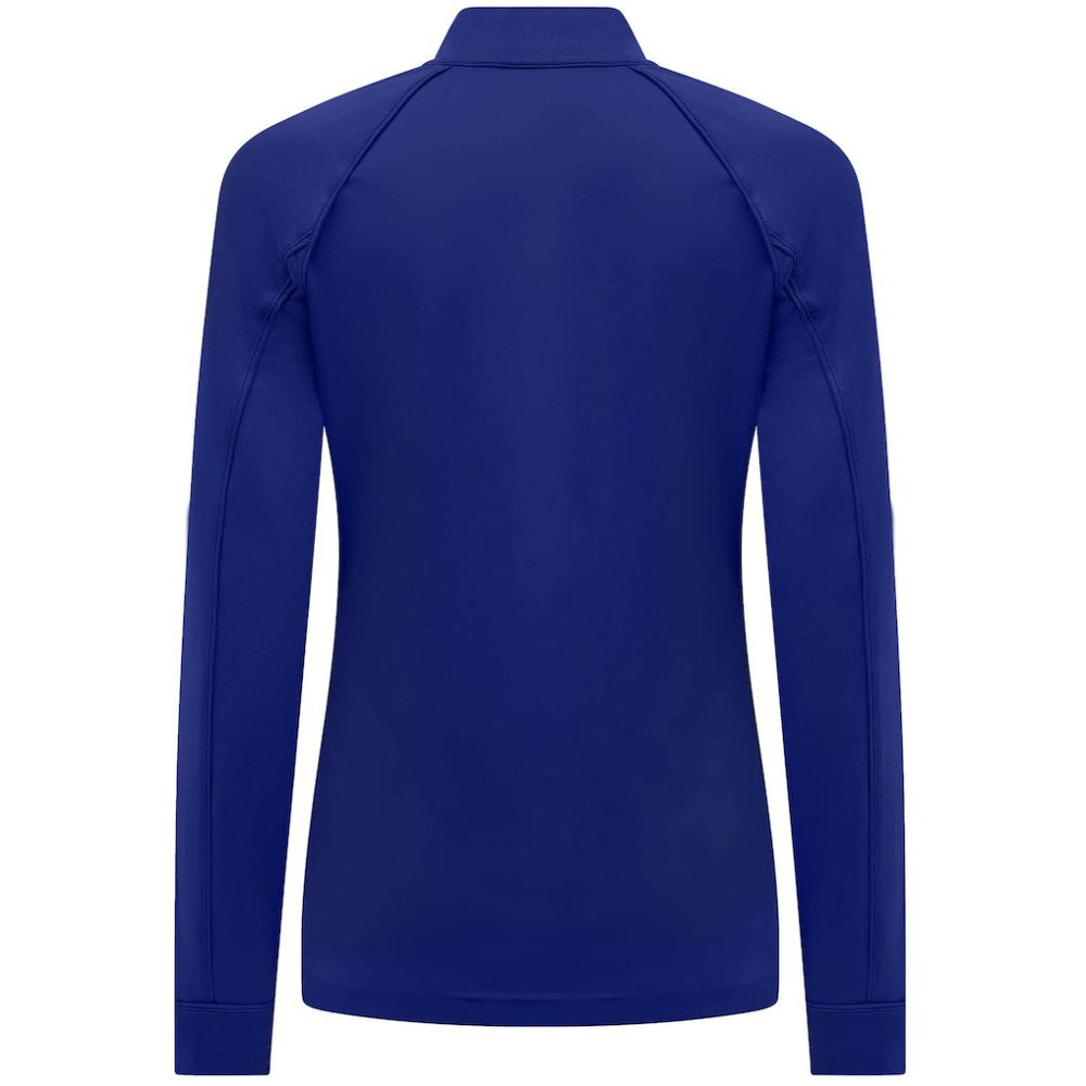 Texas Rangers Levelwear Women's Kinetic Insignia Quarter-Zip Pullover - Royal