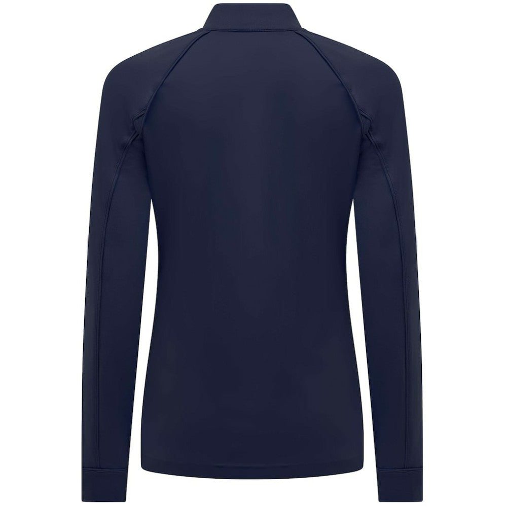 Detroit Tigers Levelwear Women's Kinetic Insignia Quarter-Zip Pullover - Navy