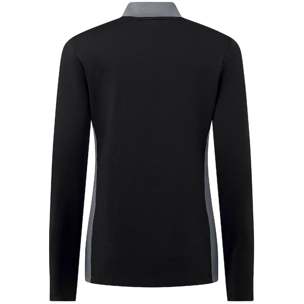 Detroit Tigers Levelwear Women's Moxie Insignia Quarter-Zip Pullover - Black