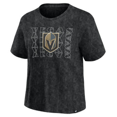 Vegas Golden Knights Fanatics Women's Faded Wash T-Shirt