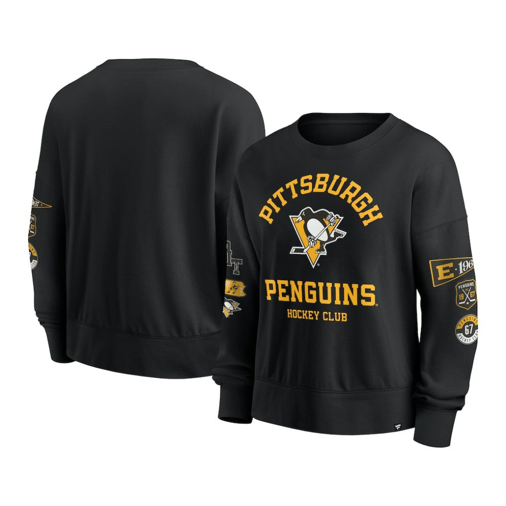 Pittsburgh Penguins Fanatics Women's Go Team Pullover Sweatshirt