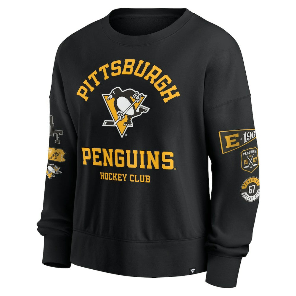 Pittsburgh Penguins Fanatics Women's Go Team Pullover Sweatshirt