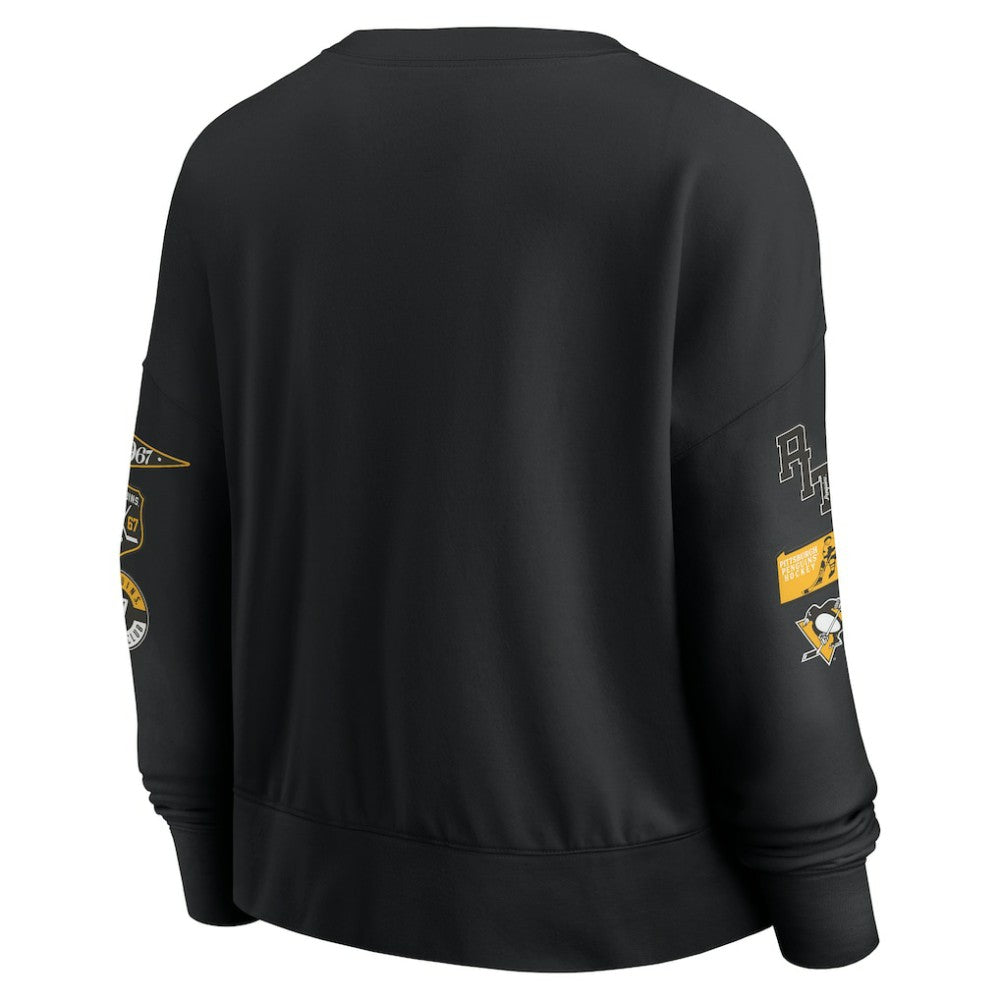 Pittsburgh Penguins Fanatics Women's Go Team Pullover Sweatshirt