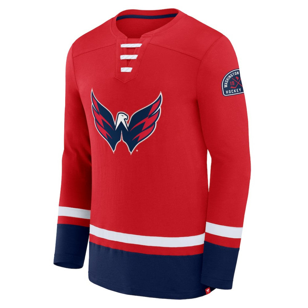 Washington Capitals Fanatics High Point Long Sleeve T-Shirt