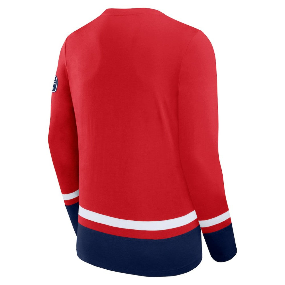 Washington Capitals Fanatics High Point Long Sleeve T-Shirt