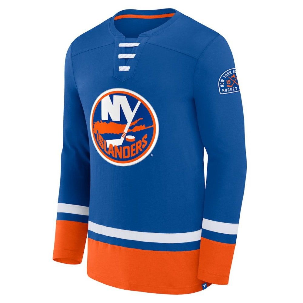 New York Islanders Fanatics High Point Long Sleeve T-Shirt
