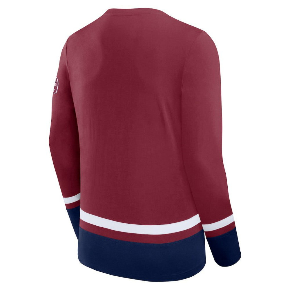 Colorado Avalanche Fanatics High Point Long Sleeve T-Shirt