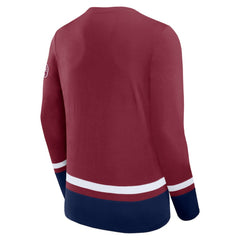 Colorado Avalanche Fanatics High Point Long Sleeve T-Shirt
