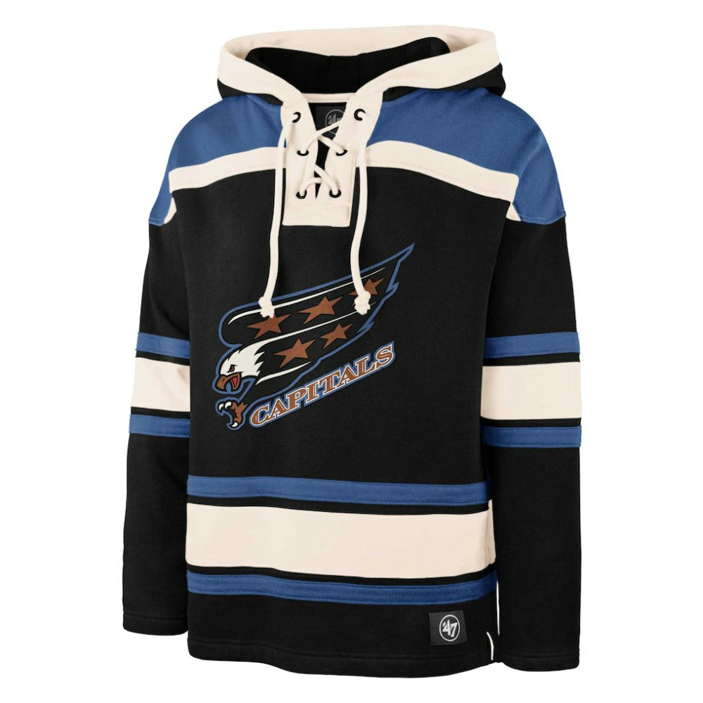 Alexander Ovechkin Washington Capitals '47 Player Name & Number Lacer Pullover Hoodie