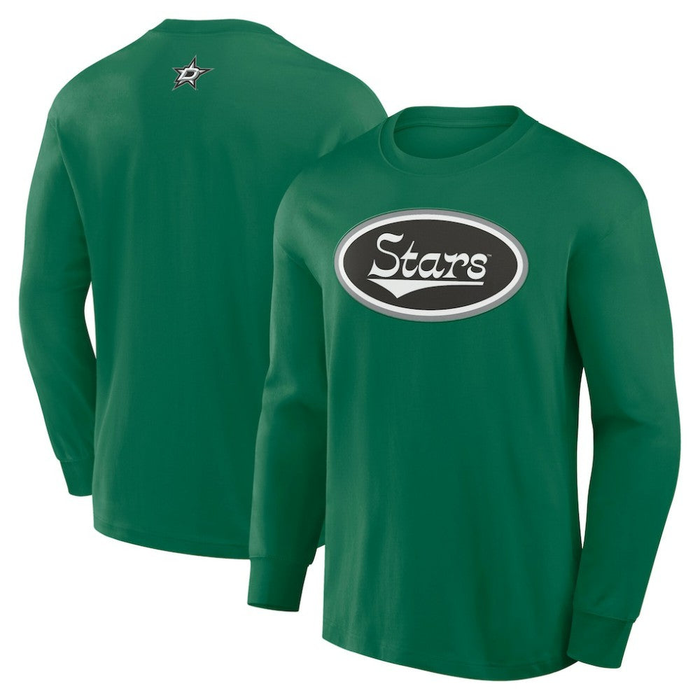 Dallas Stars Fanatics Rewind Long Sleeve T-Shirt
