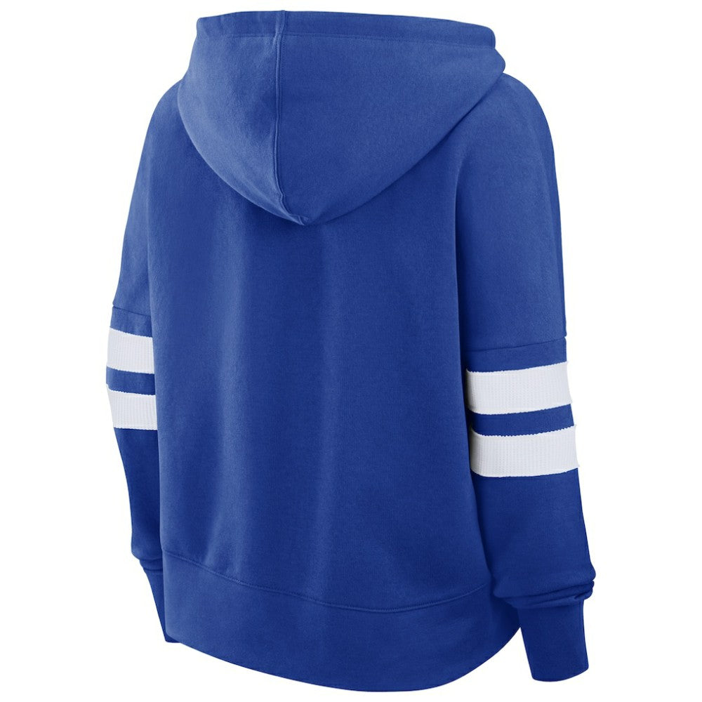 New York Rangers Fanatics Women's Oversized Seize Pullover Hoodie