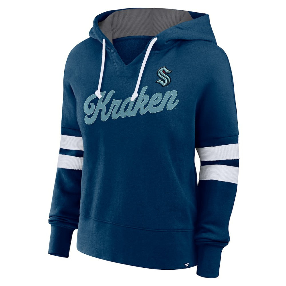 Seattle Kraken Fanatics Women's Oversized Seize Pullover Hoodie