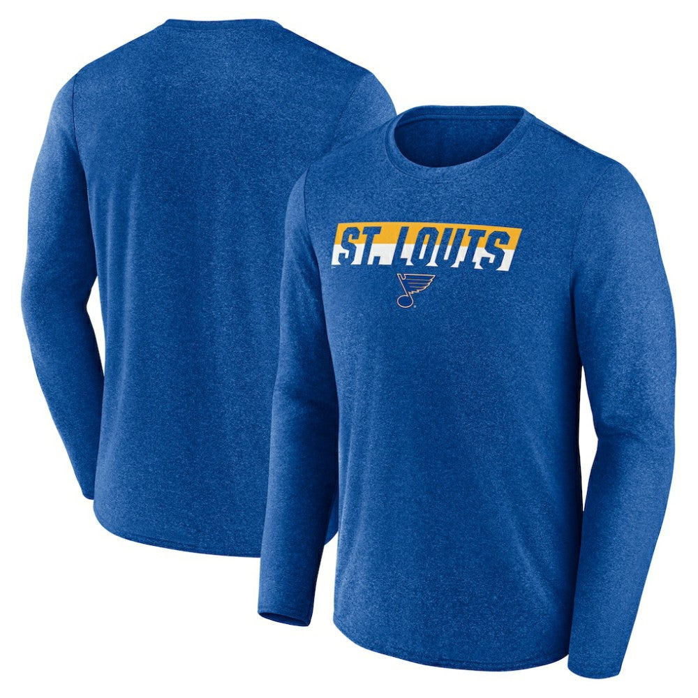 St. Louis Blues Fanatics Transition Long Sleeve T-Shirt