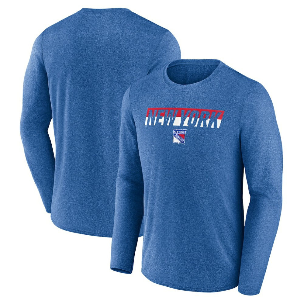 New York Rangers Fanatics Transition Long Sleeve T-Shirt