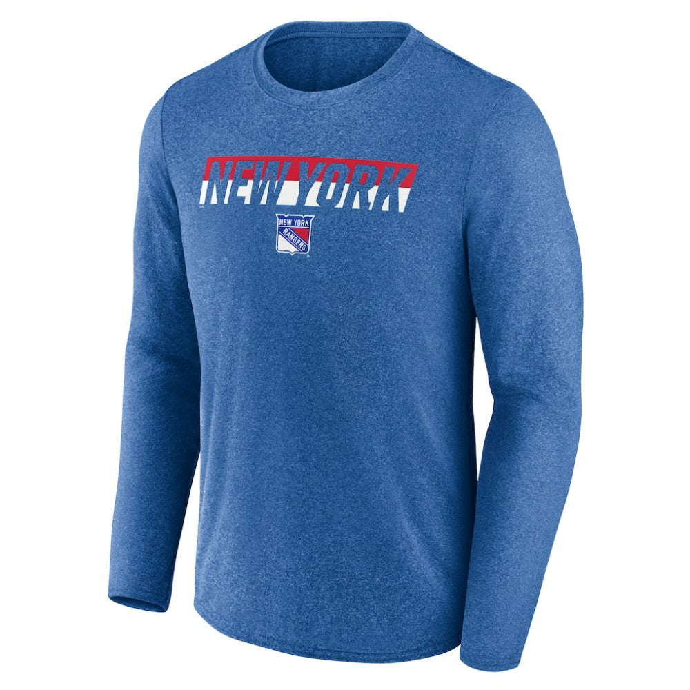 New York Rangers Fanatics Transition Long Sleeve T-Shirt